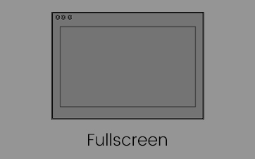 Fullscreen Layout